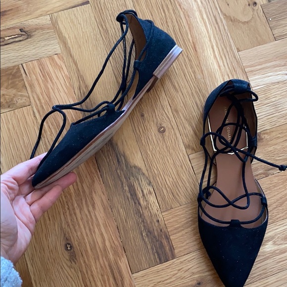 Zara Black Flats - Picture 3 of 3